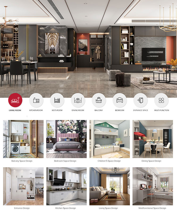 Customizable Modern Sideboard Cabinet Product Range