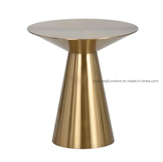 5 Star Hotel Project Stainless Steel Table High-End Customized Metal Furniture Stainless Steel Coffee Table