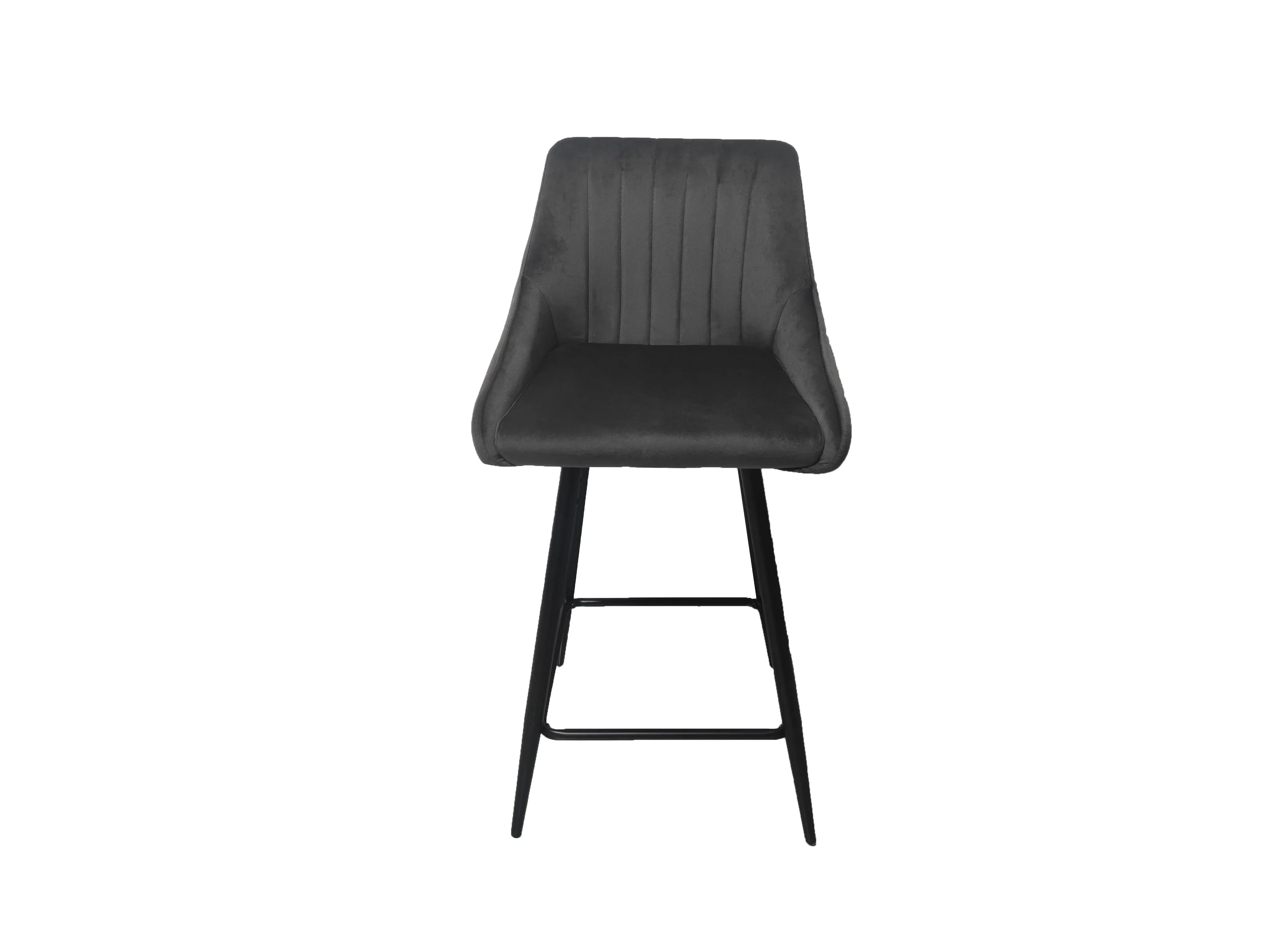 Chic Design Modern Velvet Counter Stools 30inch Height Bar Stool