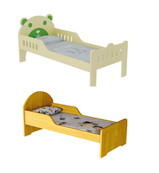 Field Theme Light Blue Wooden Small Class Kindergarten Kids Bedroom Room Furniture Beds