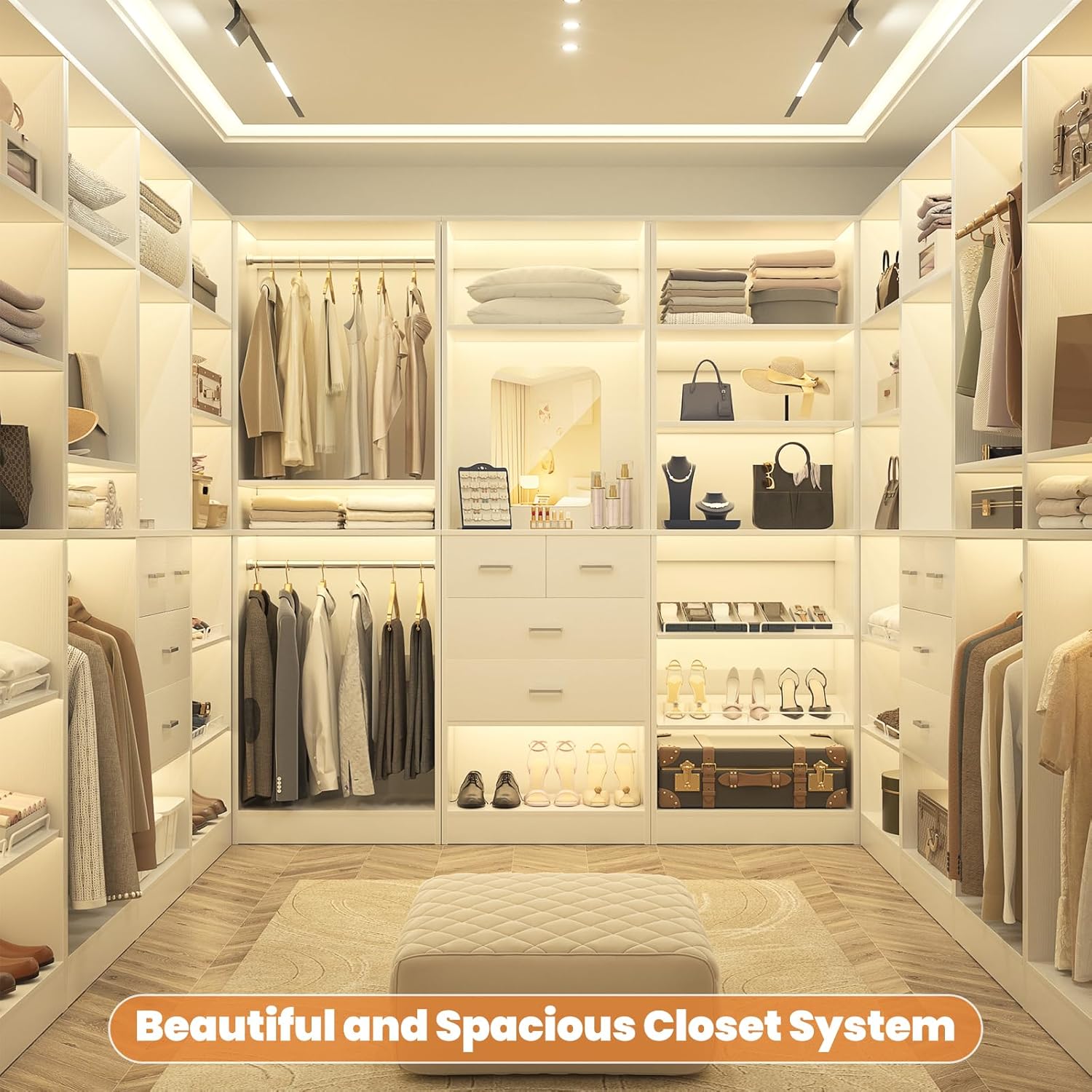 Freestanding Wooden Shoe Storage Shelves Heavy Duty Eco-Friendly Space-Saving Shoe Racks 11 Pair Capacity for Bedroom Entryway