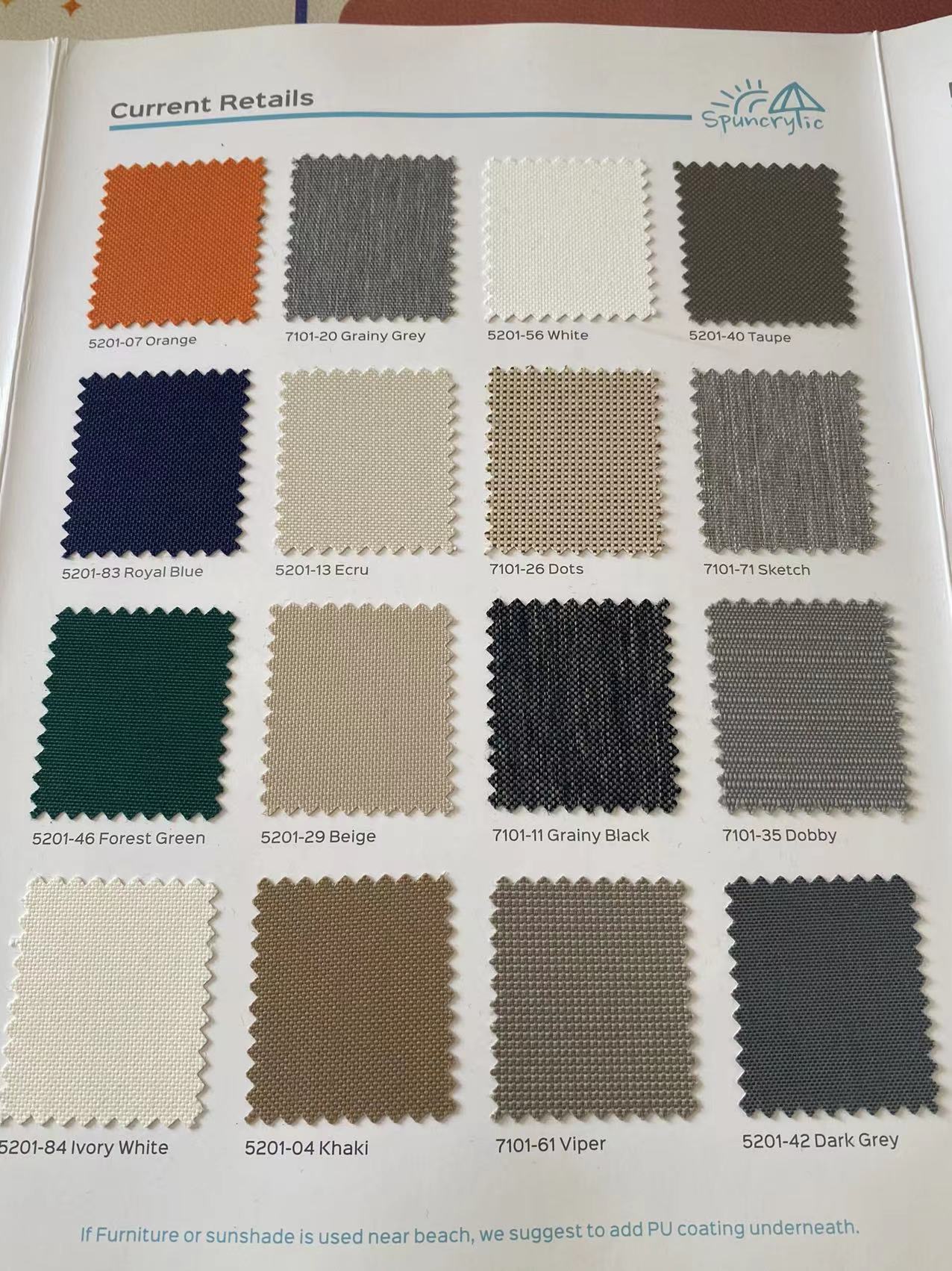 Fabric Color Option 1