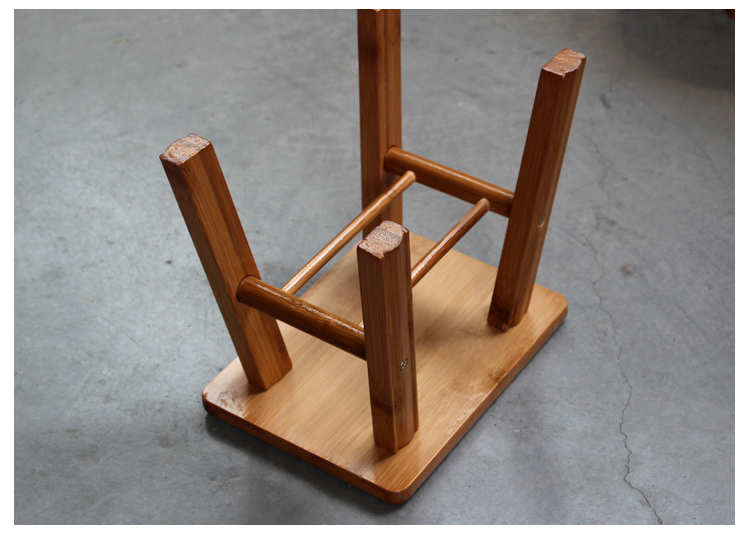 Backless Counter Height Wooden Bar Stools