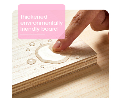 Thickened environmentally friendly board