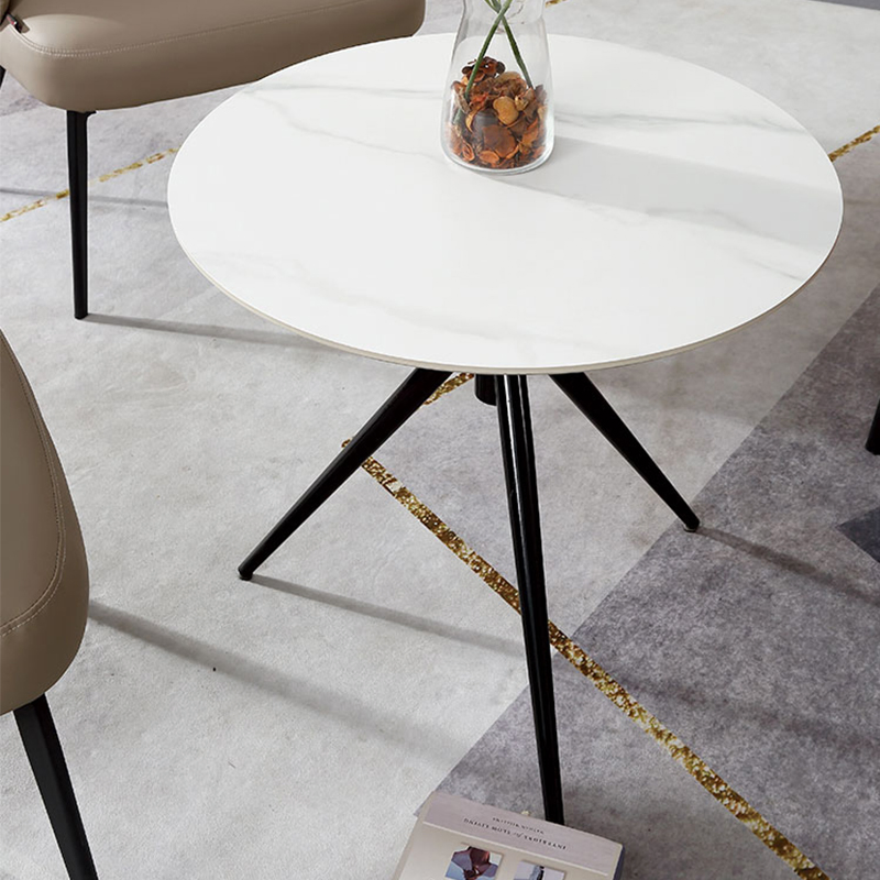 Metal Double Top Side Table End Table for Living Room Coffee Snack Table for Living Room Bedroom