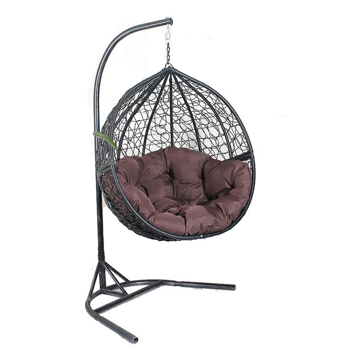 Swing Chair Living Room Garden Furniture Swing Chair Outdoor Rattan Wicker Patio Hanging Swing Egg Chair