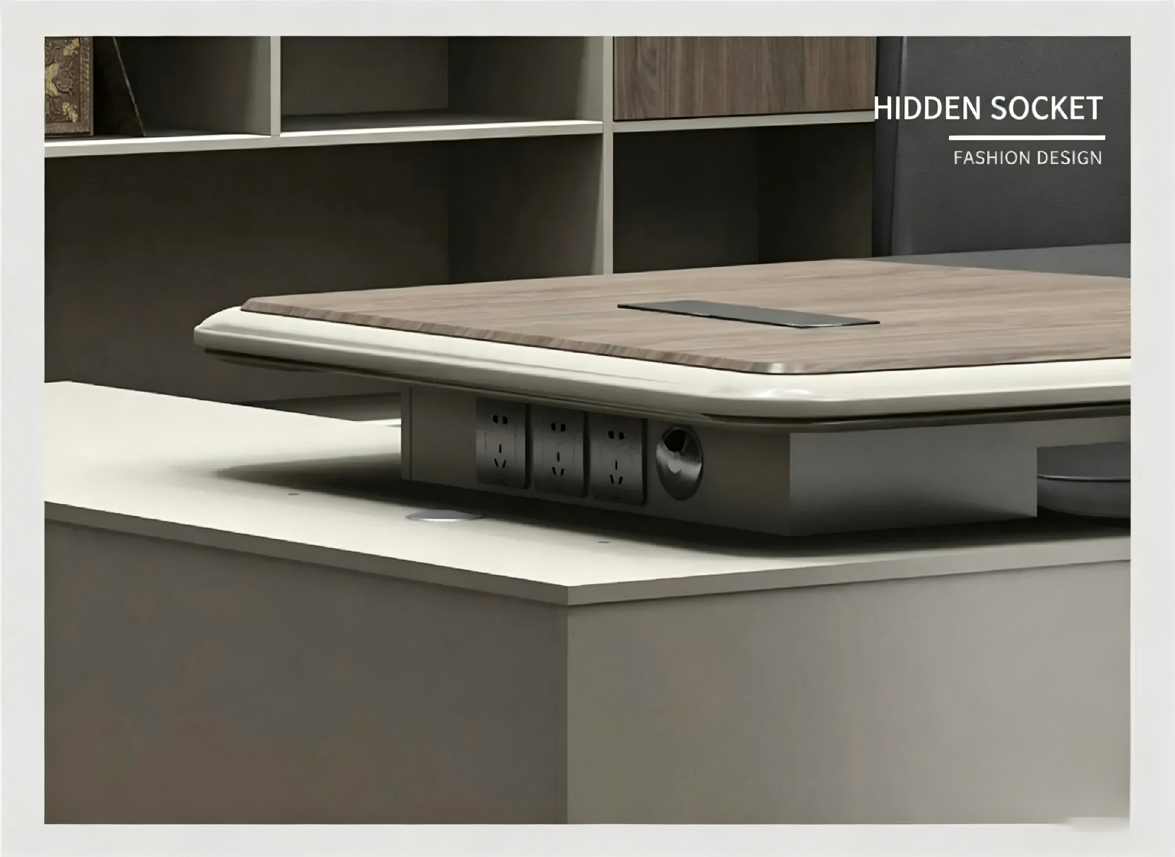 Luxury Modern Furniture Home Computer Desk Modern Boss Class Office Table L Shaped Executive Office CEO Office Desk for Sale