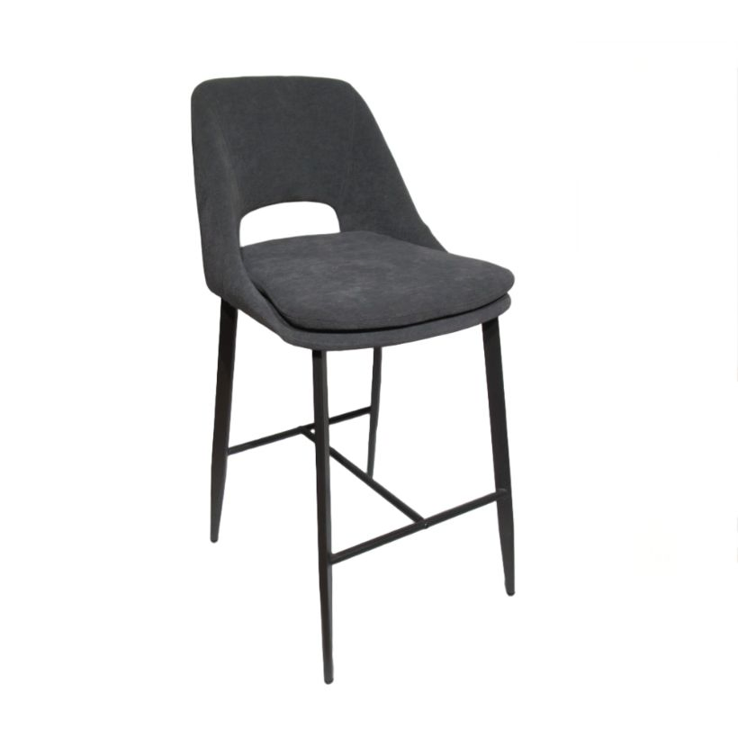 Nordic Ironwork High Bar Stools Counter Stool Home Light Luxury Bar Backrest Chairs