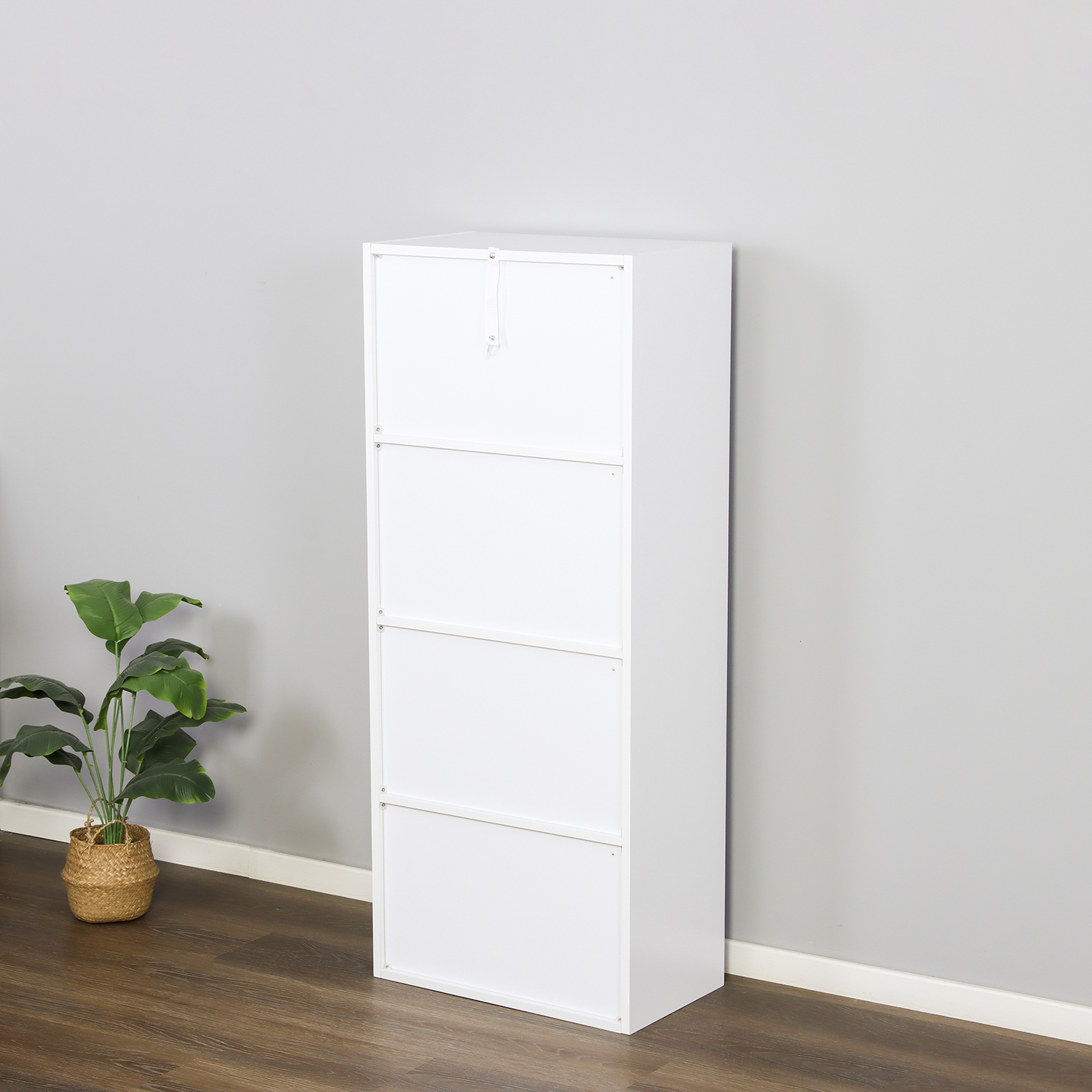 6-Cube Modern Freestanding Wood Bookcase Bookshelf Storage Shelf
