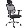 B&amp;b Italia Modern Accent Lounge Chair with Ottoman Swivel Recliner Adjustable Height Leisure Chair for Workshop