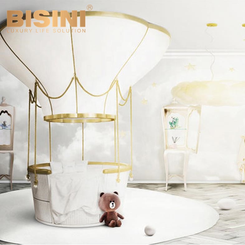 Lovely Home Furniture Kids Hot Air Balloon Design Bed Bedroom Furniture