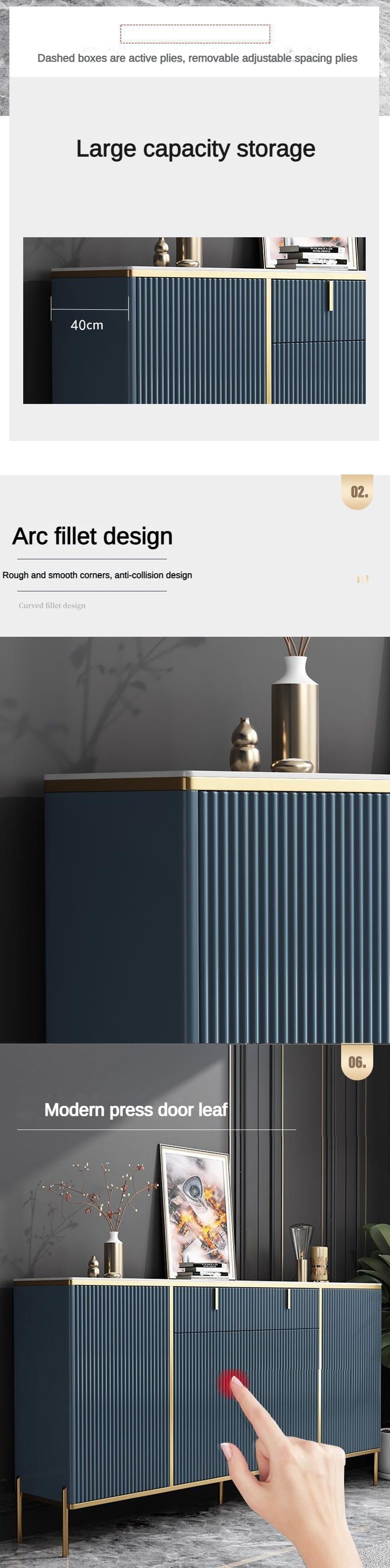 Luxury Buffet Sideboard Cabinet Detail 2