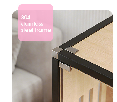304 stainless steel frame