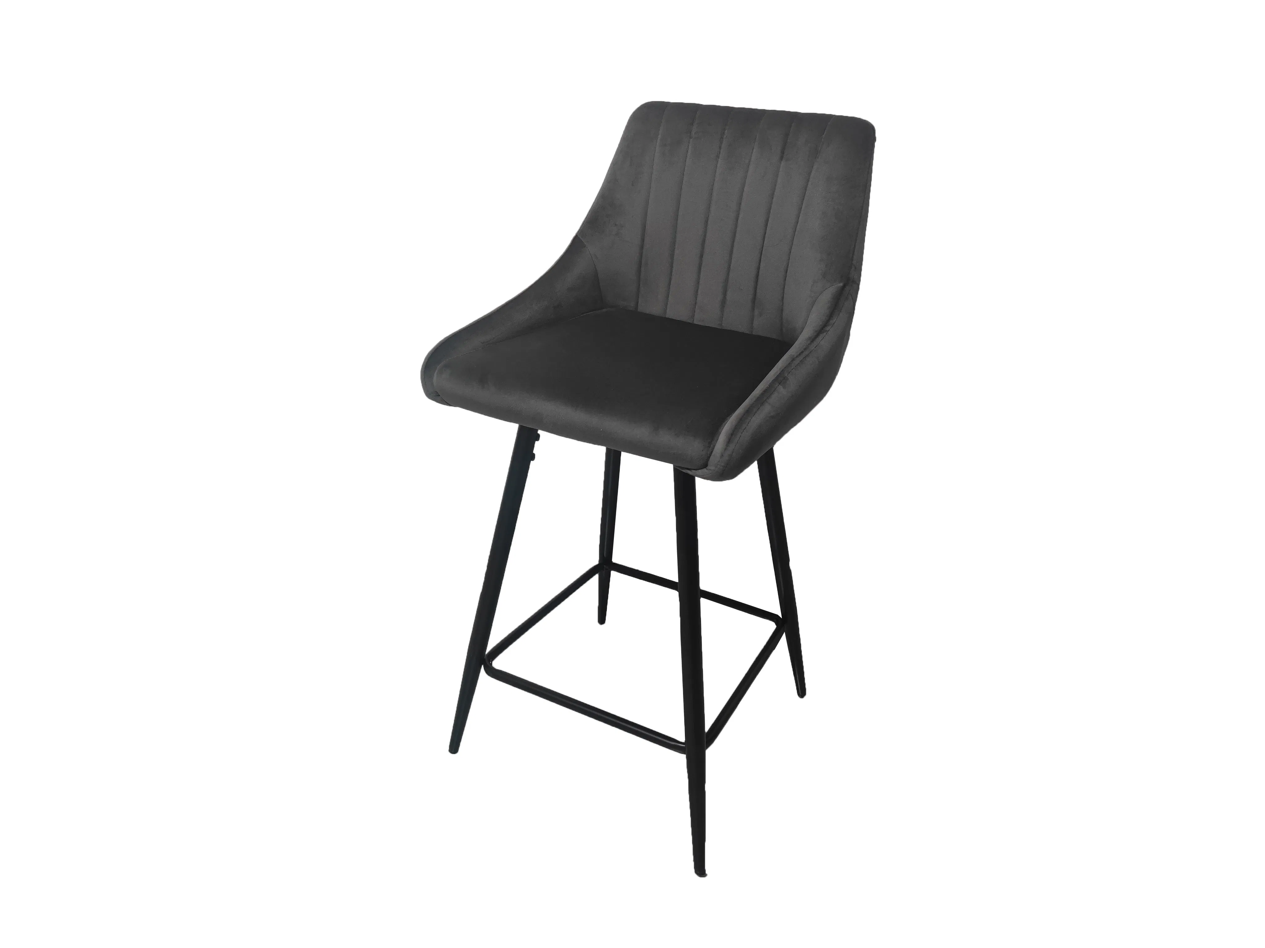 Chic Design Modern Velvet Counter Stools 30inch Height Bar Stool