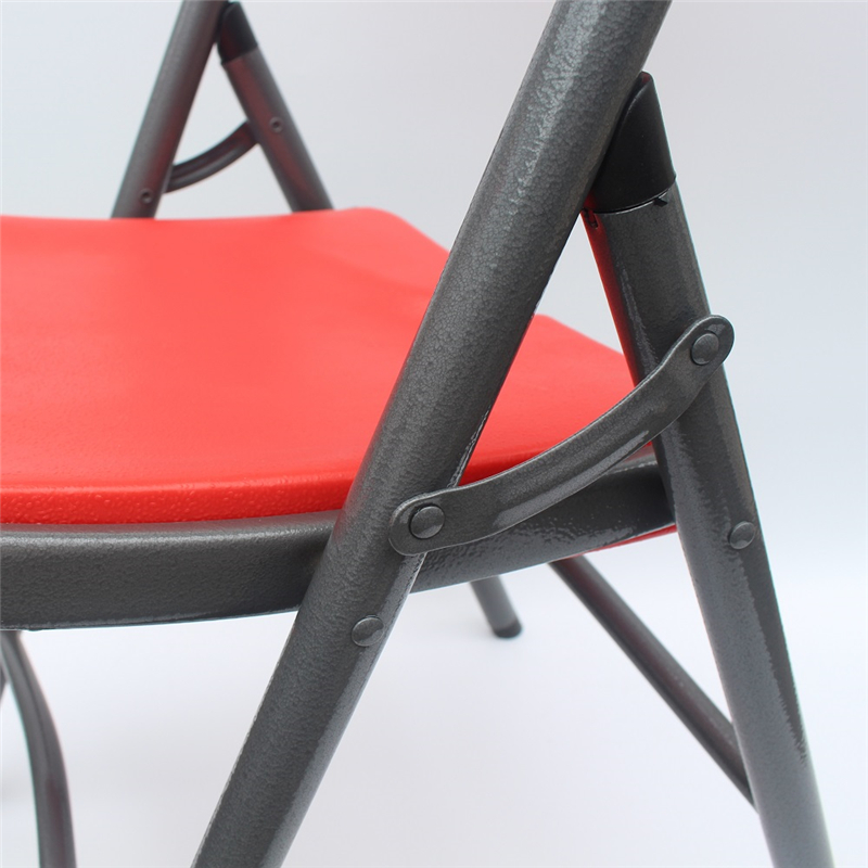 Modern Design Outdoor Folding Plastic Chair for Restaurant Garden Dining School Hall Hotel Courtyard and Patio Use