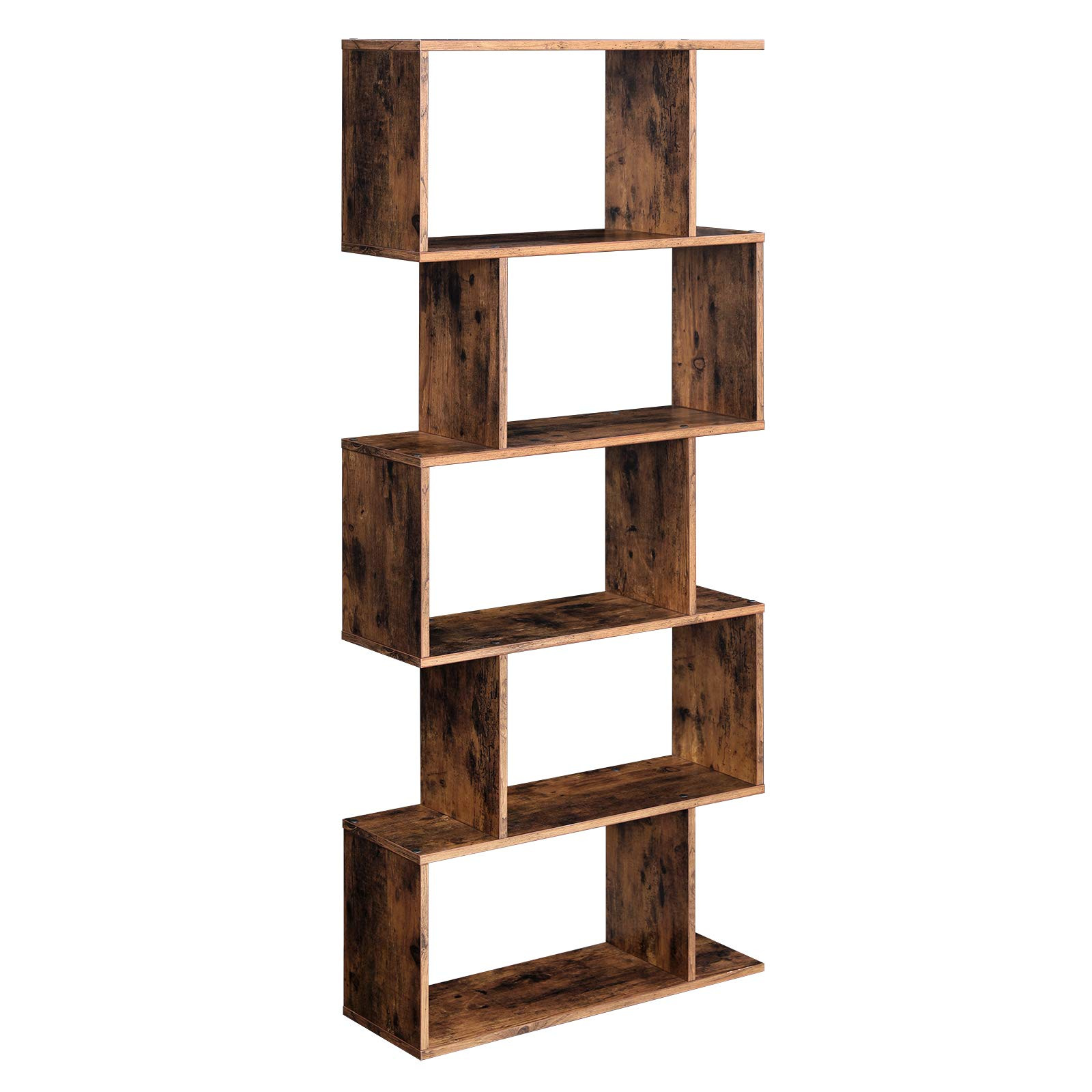 Modern Wooden Bookshelf Display 1