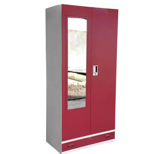 Powder coated metal almirah with modern style perfect storage options and premium construction for daily needs