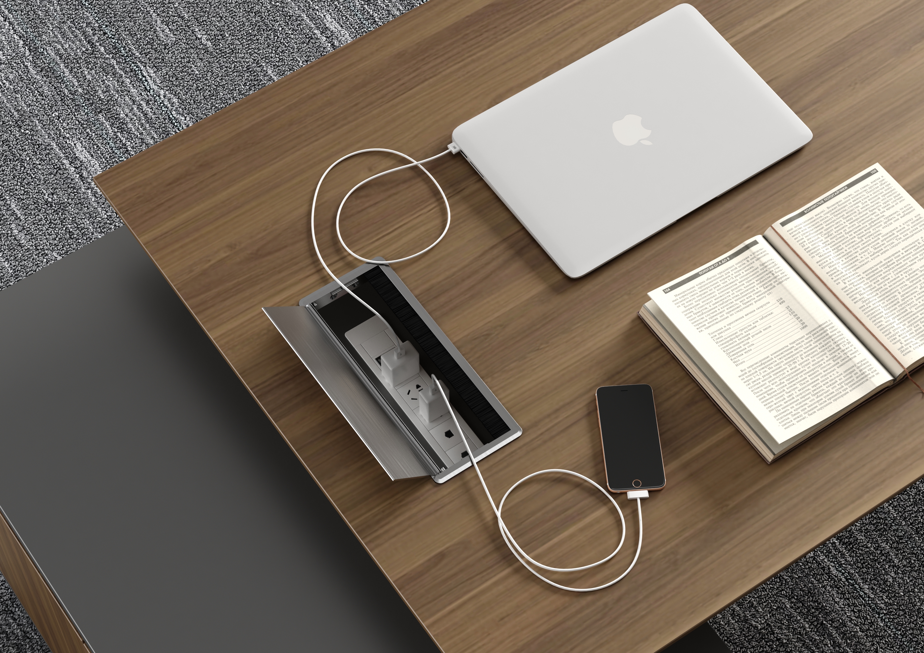 High Quality Luxury Wooden Computer Desk and File Cabinet Large Enterprises Ceo, , President, Executive Desk