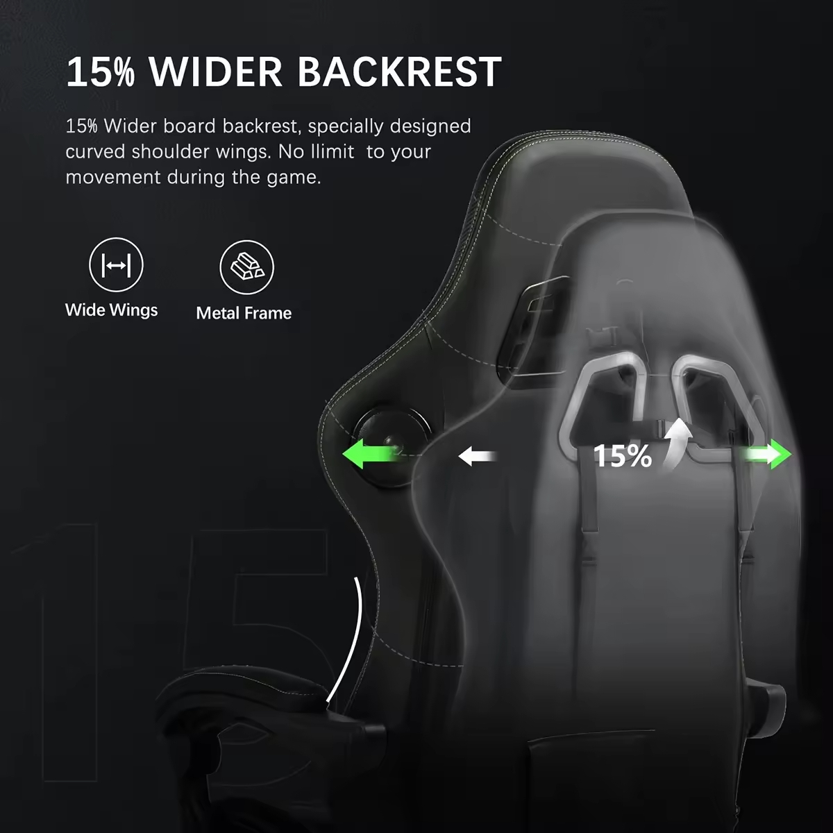 Razer Ergonomic Zero Gravity Gamer Racing Chair Custom Logo High Quality Massage Cooling Computer Adjustable Height Gaming Chair