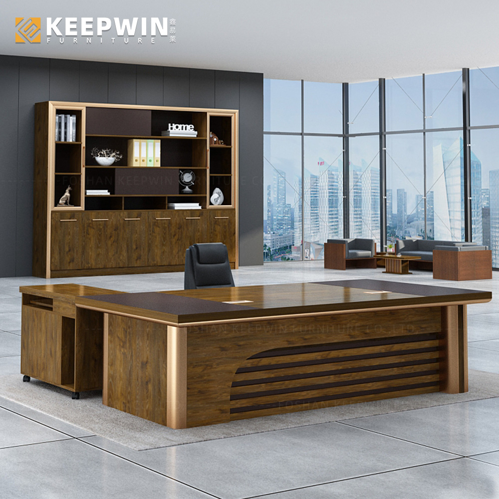 High End Office Table Countertop Finishing
