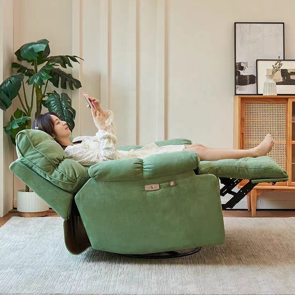 Revolving Accent Chair Comfortable Armchair Recliner Sofa Chair Villa Living Room Modern Luxury Rotatable Leisure Lounge Chair