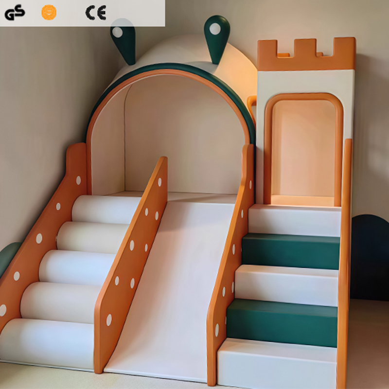 Certified Safe Play Kids Indoor Playground Equipment For Children With Soft Corner Guards And Secure Steps For Early Years Care