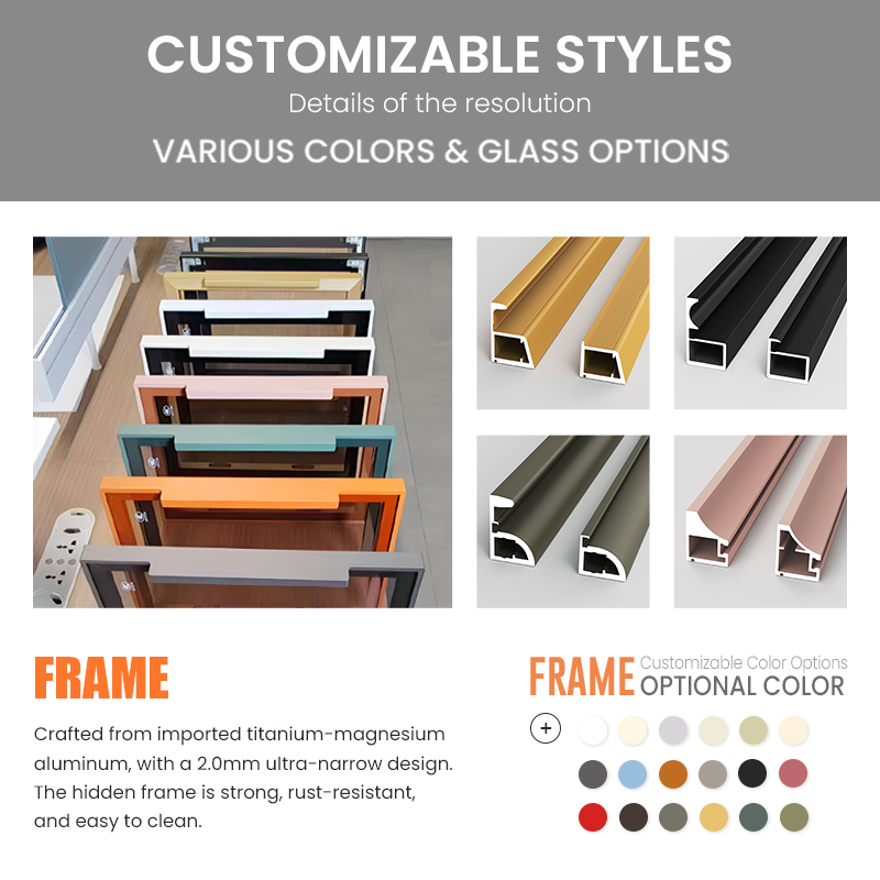 New Trend Wardrobe Glass Sliding Door Wall Cabinet Sliding Door With Big Discount Cabinets Doors Aluminum Glass Door