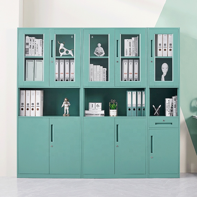 Functional Modern Eco-Friendly Colorful Metal Knock Down Office Furniture Factory Price Durable for Home Office School