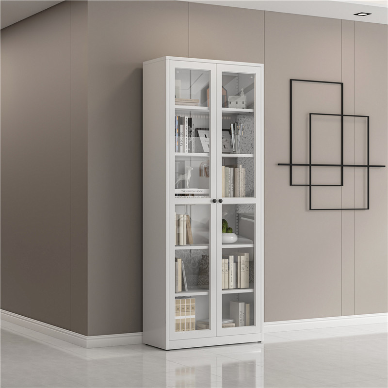 LAKSHYO Modern Home Furniture Wrought Metal Bookshelf for Bedroom Home Bar Hotel Library Display Bookcase Shelf Bookcase Storage