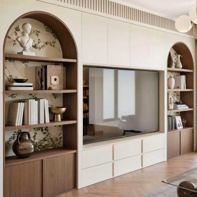 Custom Size Extra Long Buffet Server for Large Dining Rooms, Wooden Sideboard with 10+ Drawers for Ample Storage Needs