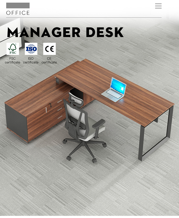 Executive office desk manager design