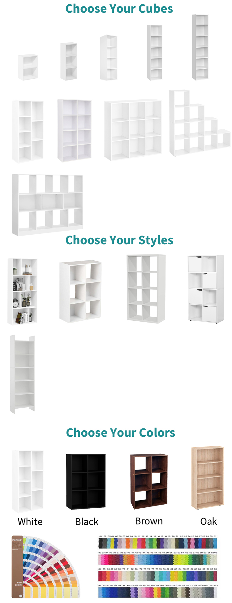 Bookcase Detail Dimension