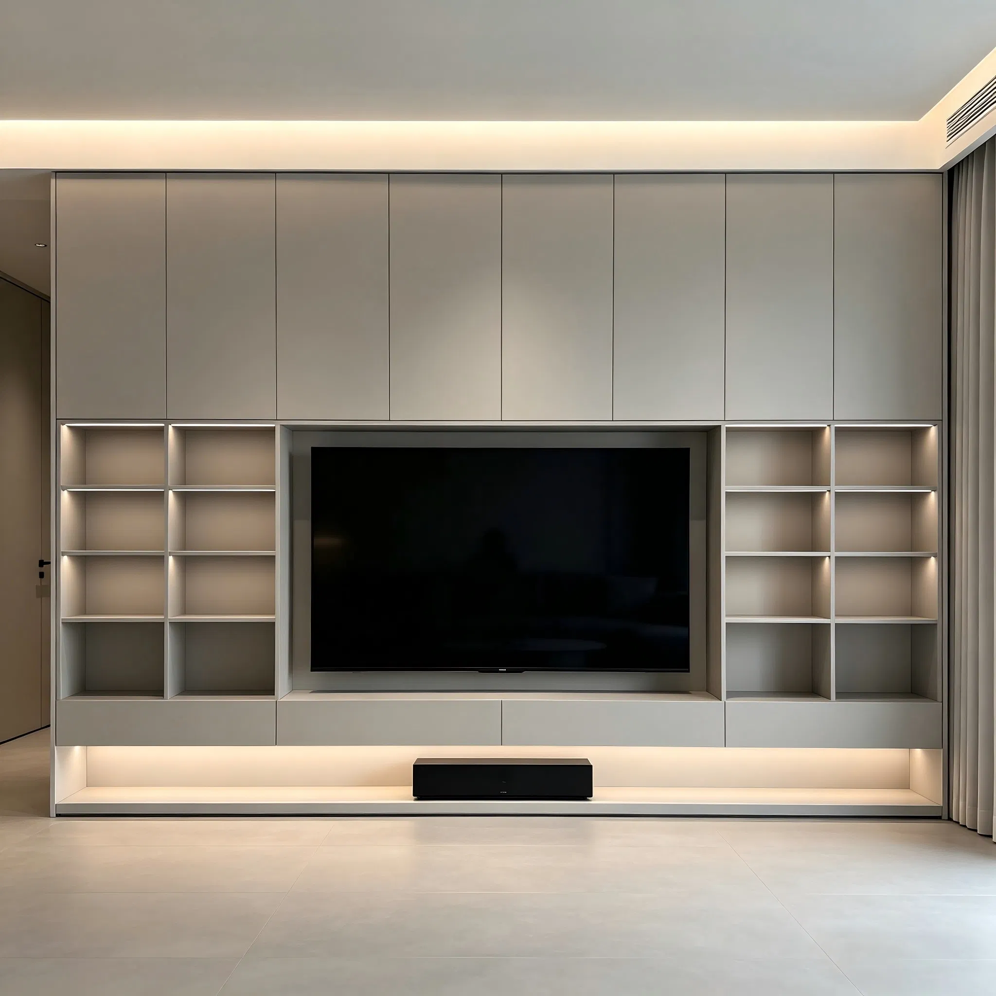 Study, Office Wall-Mounted Anbangni / OEM Brand Available Custom Size Support Media Console