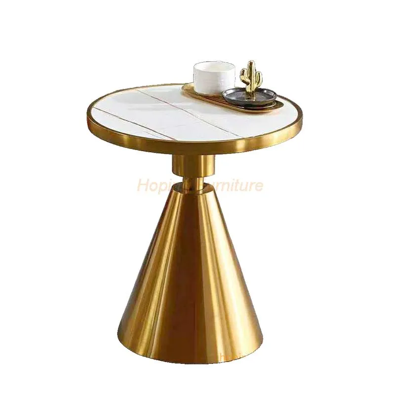 Stainless Steel Metal Living Room Nesting Coffee Table