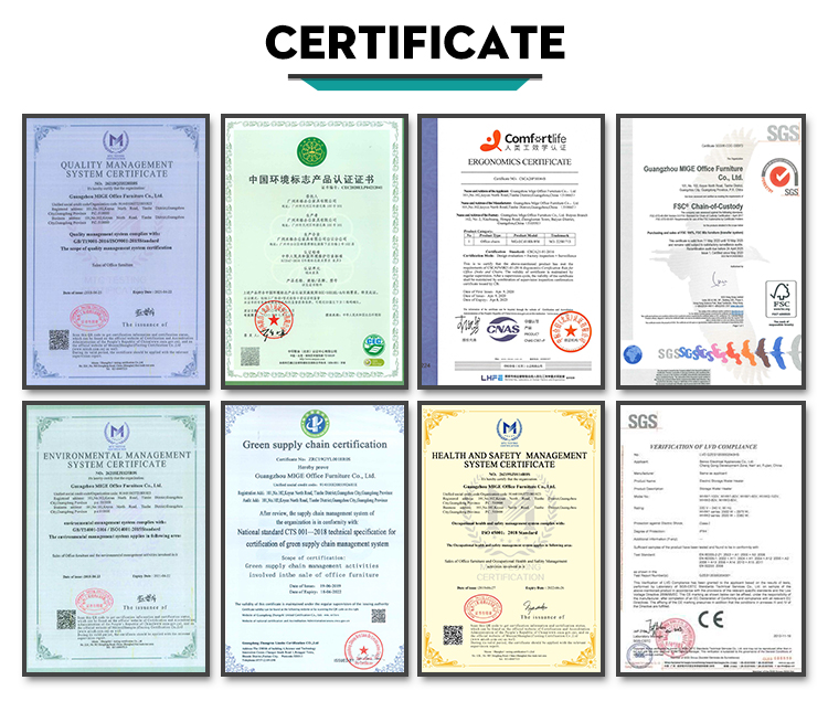 Office furniture quality certification