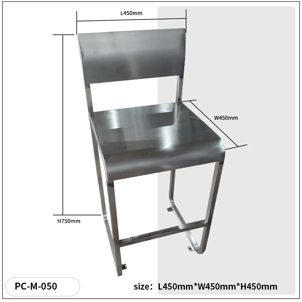 Black Backless Galvanize Steel Bar Stools Set Counter Height Bar Stools with Footrest