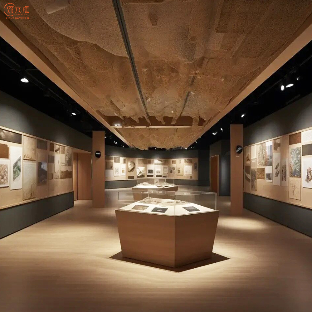 Wooden Museum Display Cases Custom Museum Display Stand Manufacturer Worldwide Supply