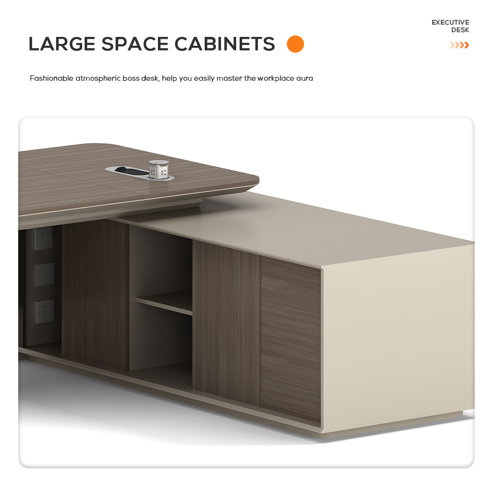 New Design Furniture for Office Wooden Executive Desk Office Table Luxury Manager Desk CEO Office Table