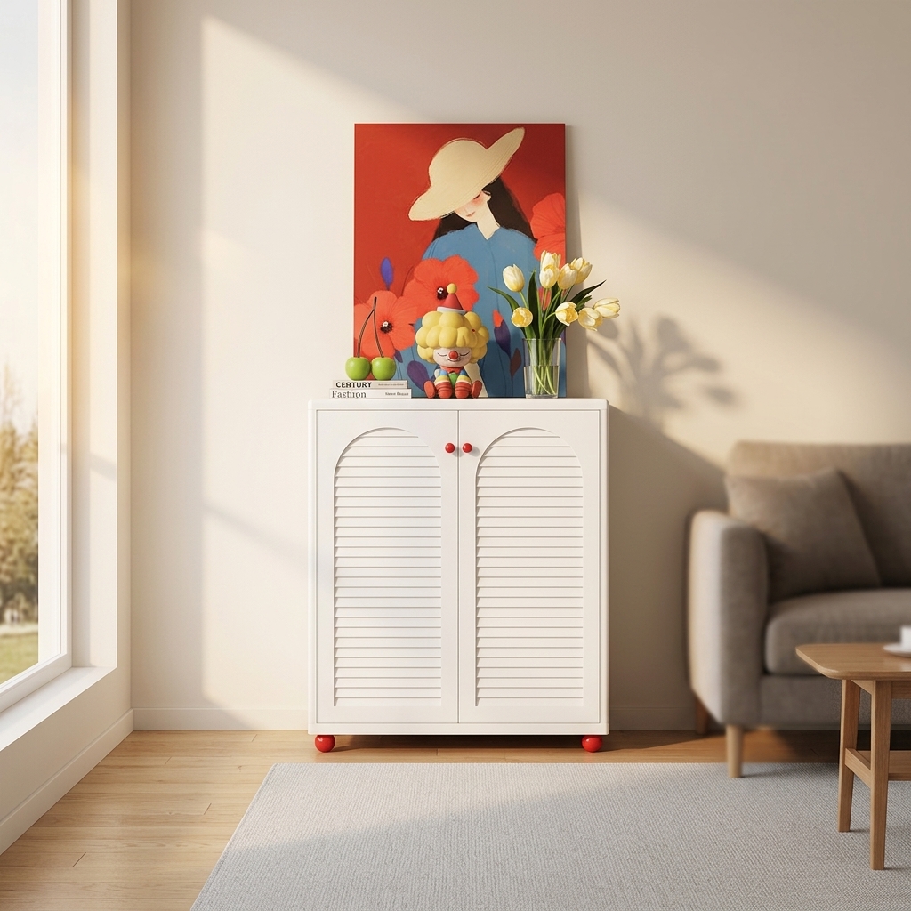 Versatile Sideboard Buffet Cabinet Steel Dining Storage Cupboard with Adjustable Shelves Modern Credenza Home Office School