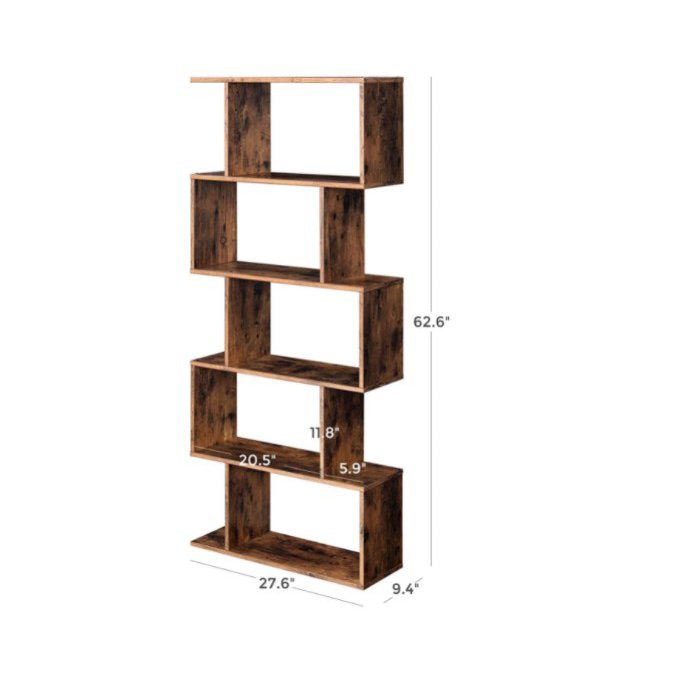American Oak Vintage European Style Wooden Public Library House Shelf Wall Bookcases &amp; Bookshelves for Sale