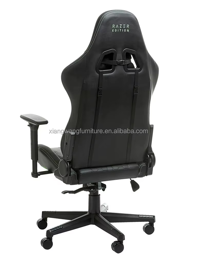 Wholesale Razer Gaming Chair Anji Computer Massage Silla Gamer Racing Chair Swivel Style With PU Metal &amp; Iron Materials