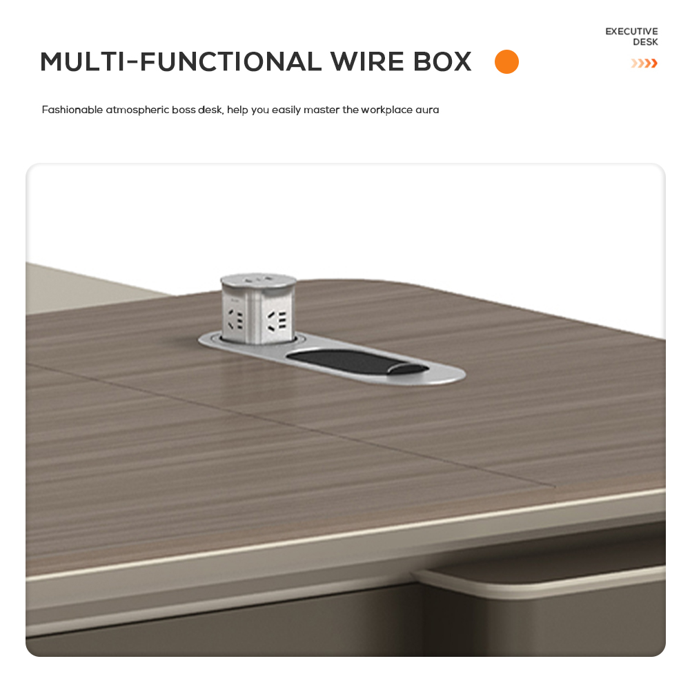 New Design Furniture for Office Wooden Executive Desk Office Table Luxury Manager Desk CEO Office Table