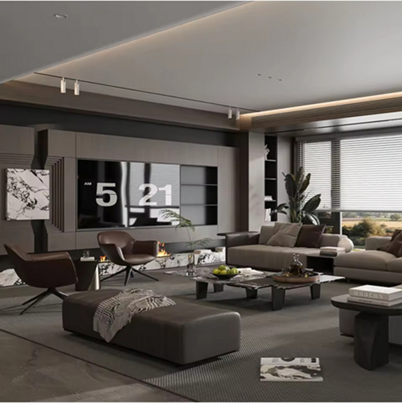 Modern Style Wholesale Modern Television Wall Wooden Luxury Media Console Living Room Furniture TV Stand TV Unit Cabinet