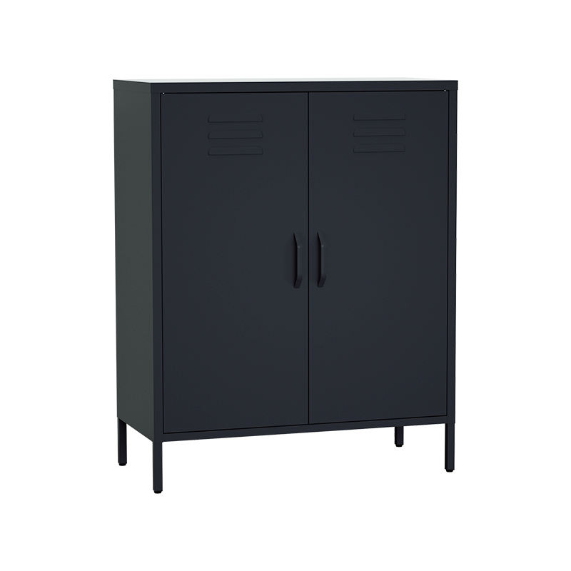 Wholesale Kitchen Sideboard Buffet Cabinet Dining Room Metal Cabinet Storage 2 Door