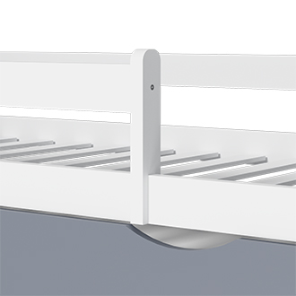 Modern European Design MDF Children's Bunk Loft Bed Kids' Furniture Wooden Children's Bed