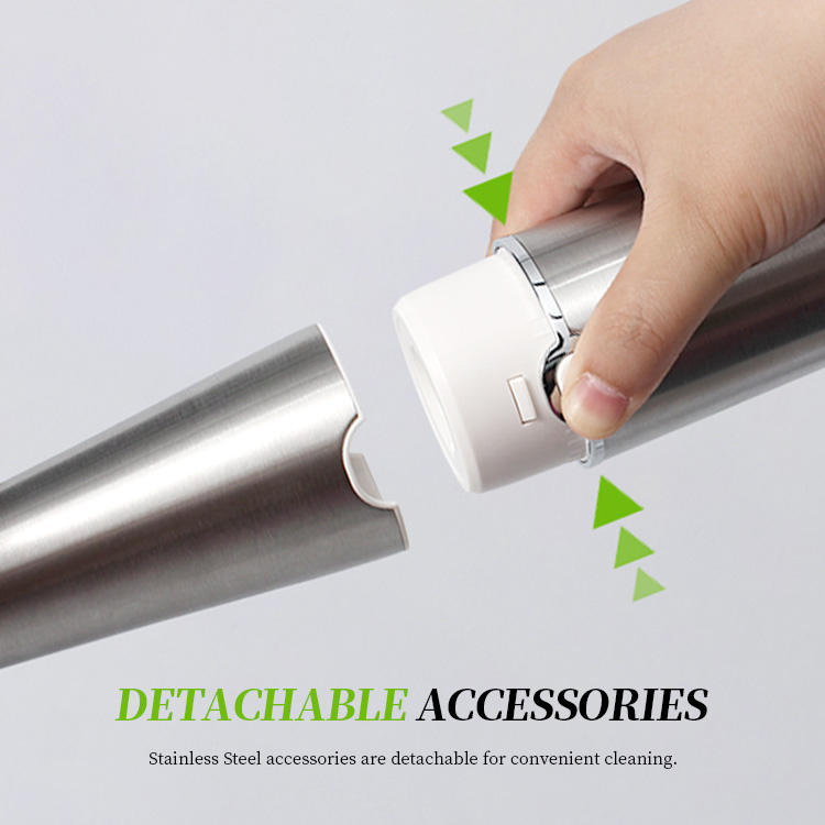 Baby Food Soup Puree Cake Cappuccino Latte Immersion Blender Hand Held Stainless Steel Stickblender