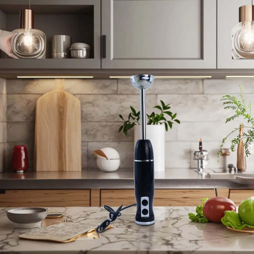 High Quality Electric Immersion Hand Blender Set 500W Home Use Multi-Function Variable
