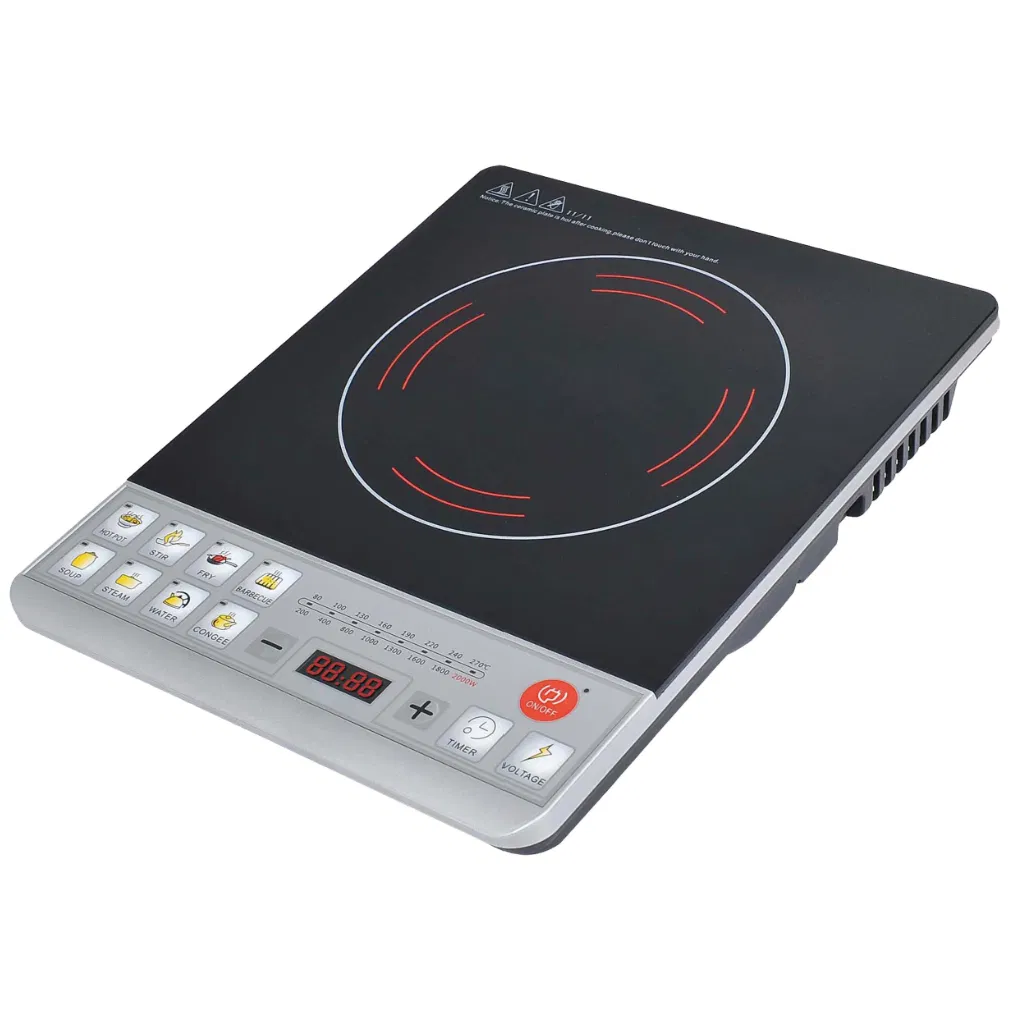 High Quality Kitchen 1 Burners 220V Induction Cooktop Commercial