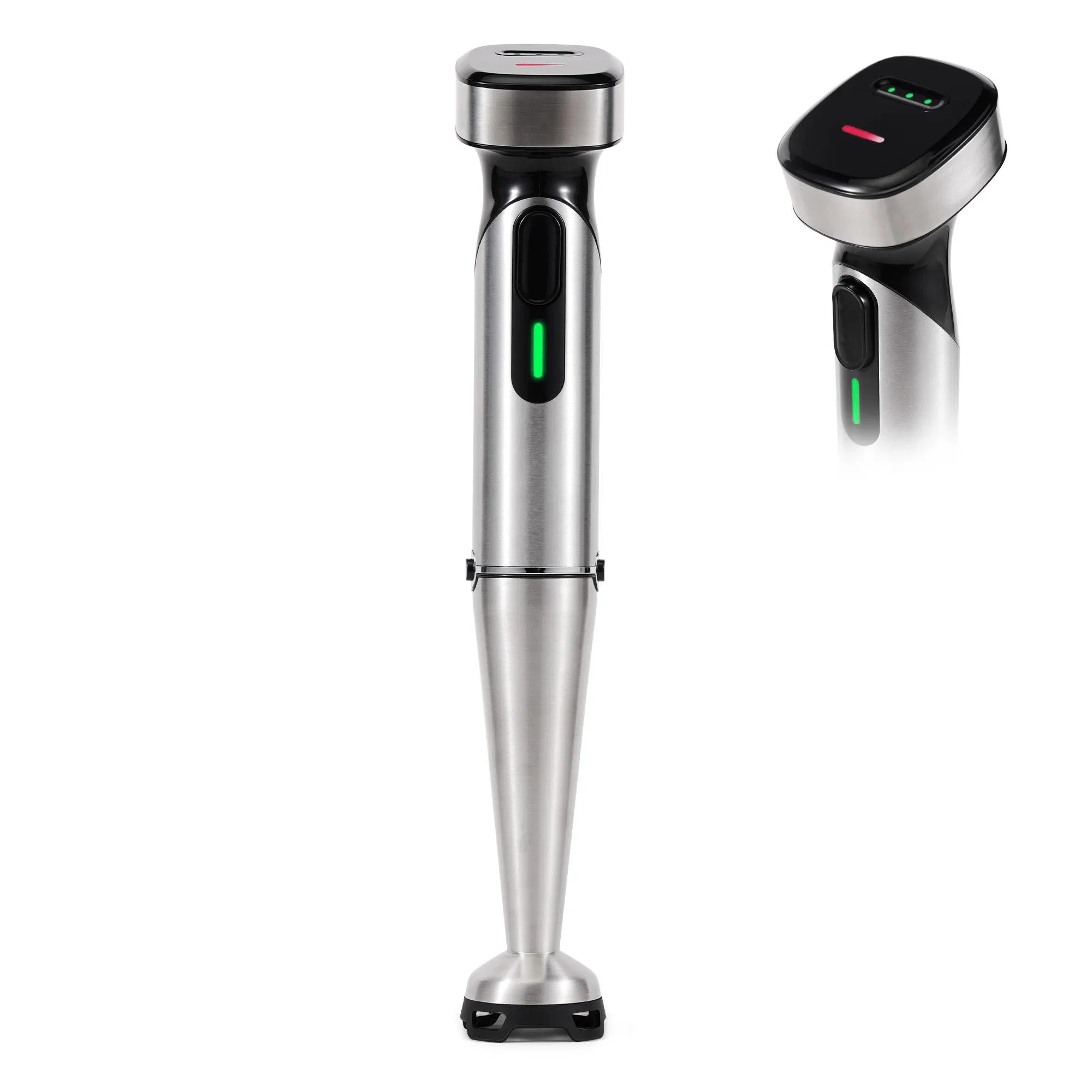 850W Electric Stainless Steel Immersion Blender Turbo Function Detachable Rechargeable Stickhand Blender