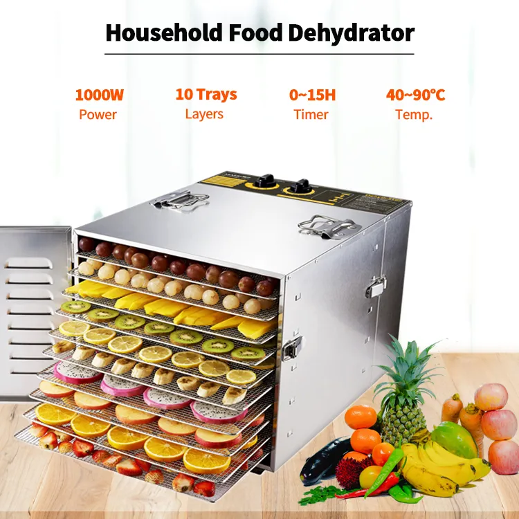 Food Dehydrator Side View